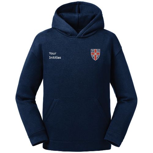 Thorpe United Russell Europe Kids Authentic Hooded Sweatshirt French Navy